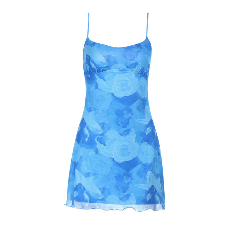 Adele – Vegan Mesh Slip Dress
