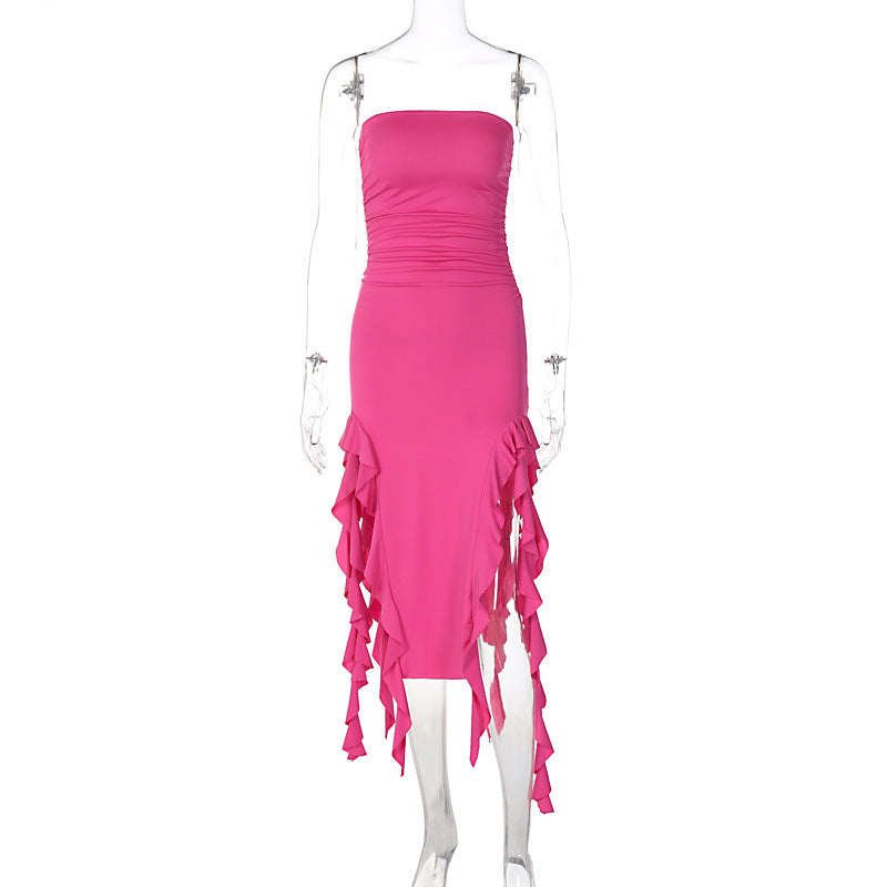 Holly – Irregular Wrap Dress