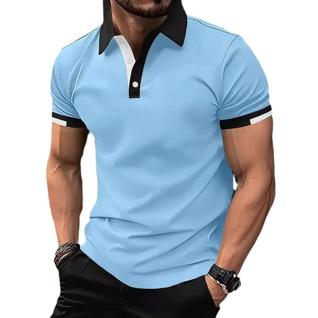 Steven – 3D Short Sleeve Polo Shirt
