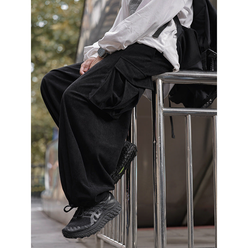 Warren – Men's Corduroy Casual Cargo Pants