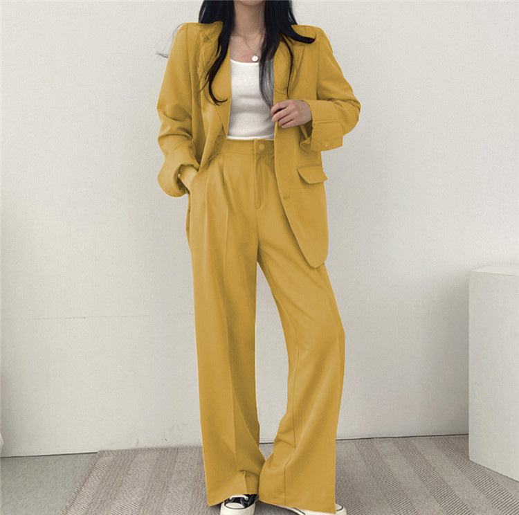 Christine – Korean Style Casual Suit Set