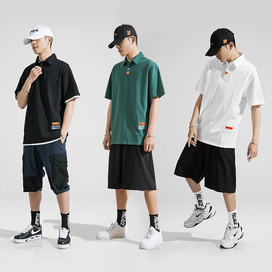 Ken – Loose Cotton Polo Shirt