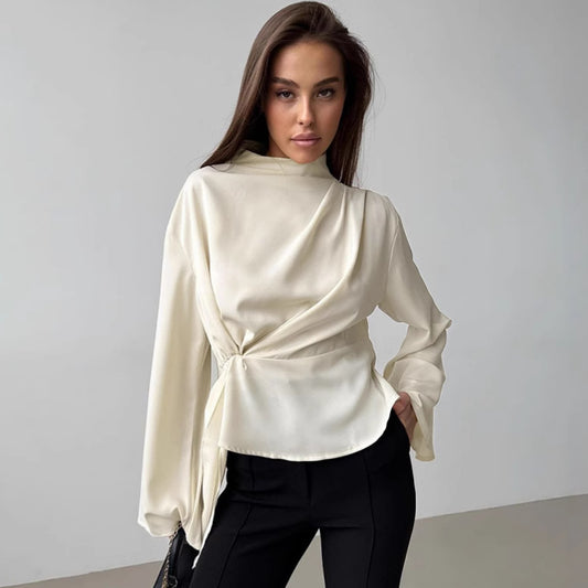 Samantha – Chiffon Bell Sleeve Shirt