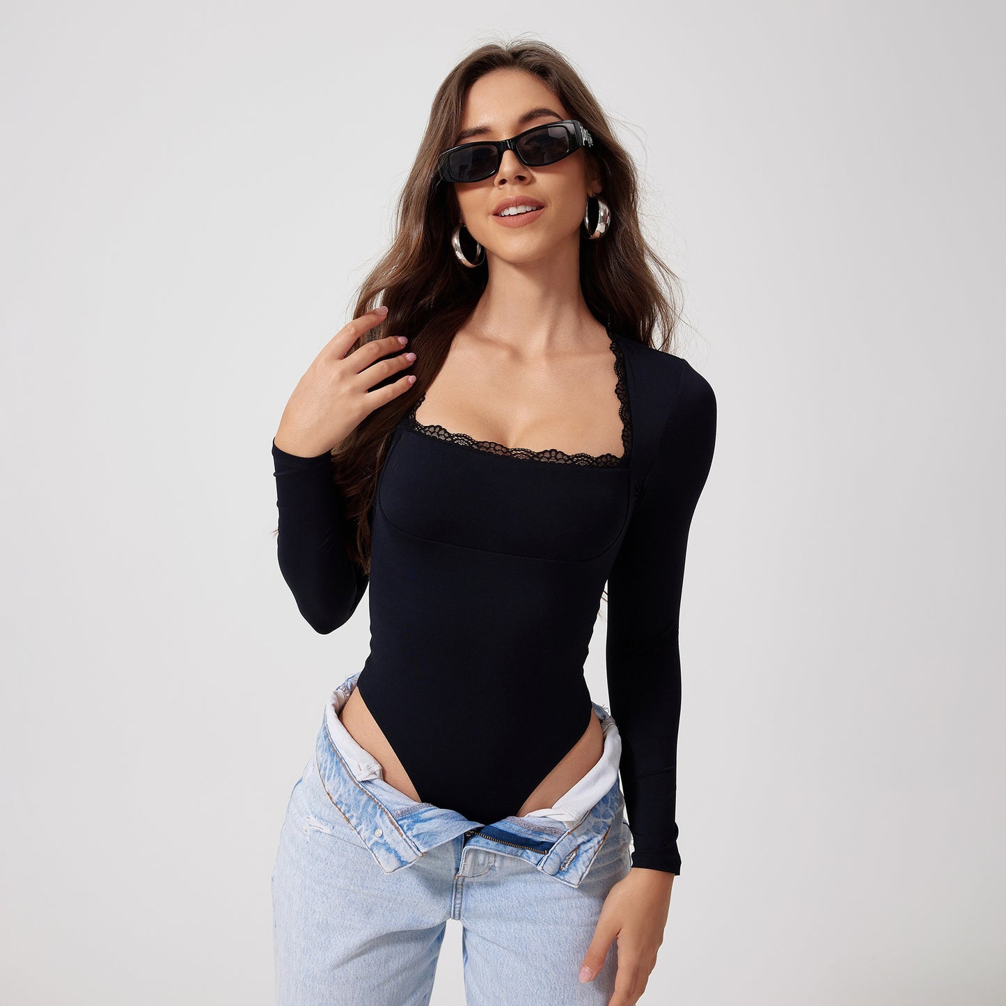 Susan – Women's Long Sleeve Yoga Jumpsuit
