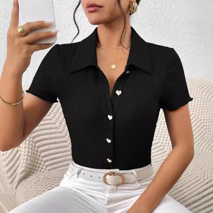 Tony – Simple Slim Polo Short Sleeve
