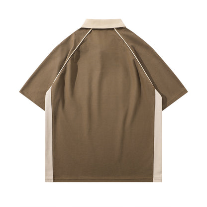 Louis – Spider Letter Print Short-sleeve Polo