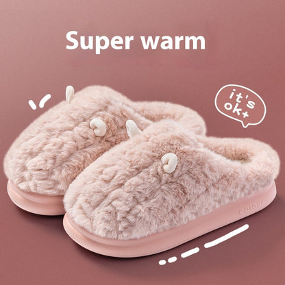 Marcus – Cozy Indoor Slippers with Thick Sole