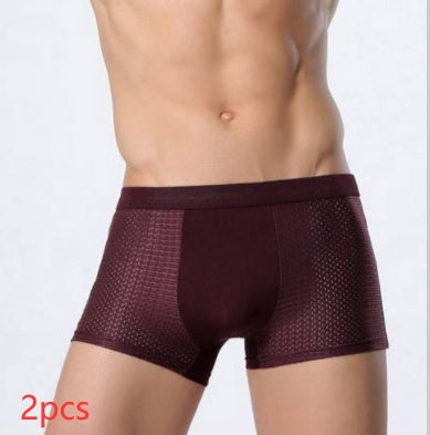 Bradley – Men's Mesh Boxer in Ice Silk