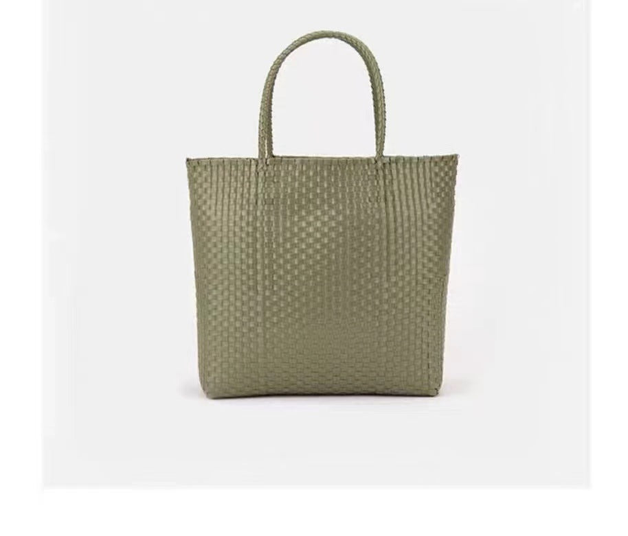 Mary – Holiday Shoulder Tote Hand-woven Bag