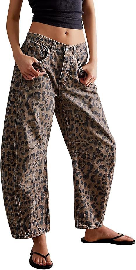 Ruby – Casual Loose Mid Waist Jeans