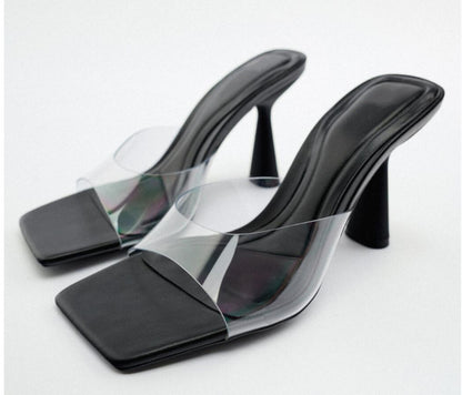 Fashion New Silver Shiny High Heels