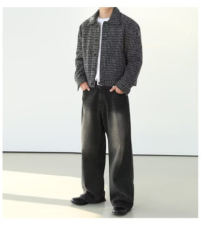 Marcus – Men's Retro Washed Straight Jeans