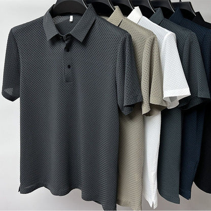 Harvey – Men's Mesh Ice Silk Polo Shirt