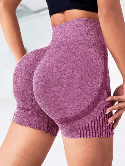 Katie – High Waist Yoga Shorts with Hip Lift
