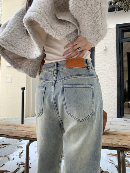 Jacqueline – High Waist Wide Leg Jeans