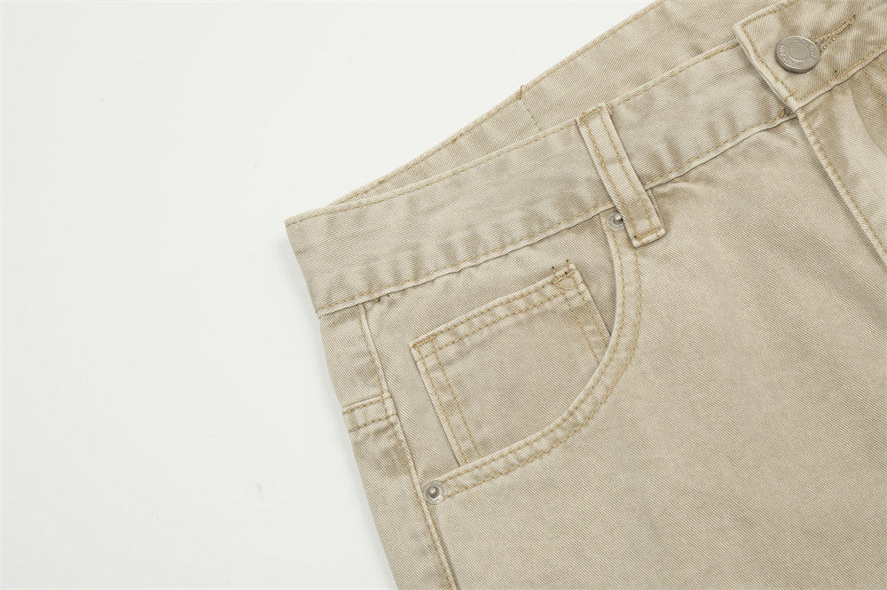 Hugh – Men's Retro Cargo Jeans