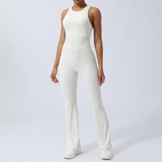 Emma – Vegan Yoga Jumpsuit with Belly Shaping