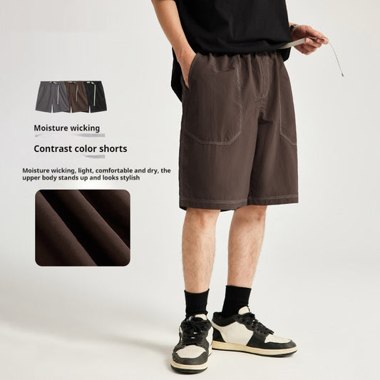 Nicholas – Sweat-wicking Contrast Shorts