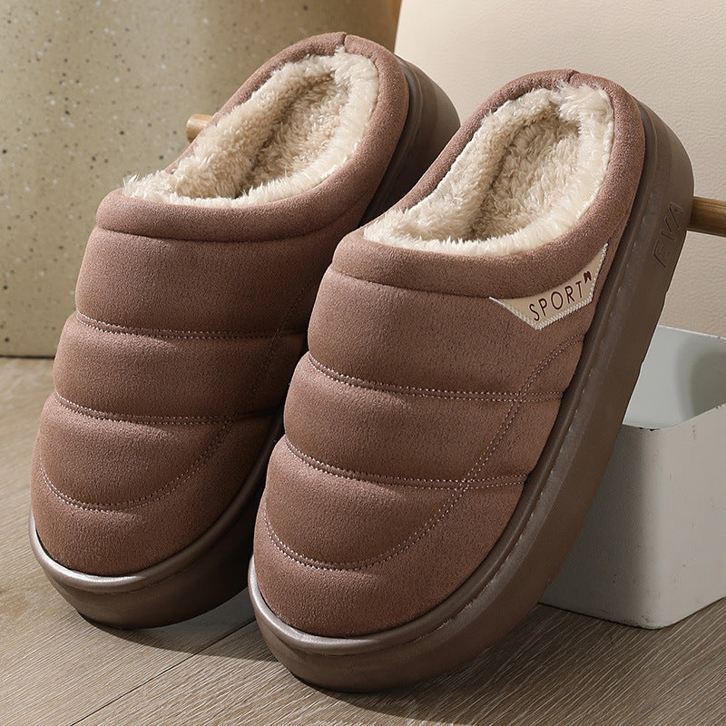 Barbara – Cozy Vegan Suede Indoor Slippers