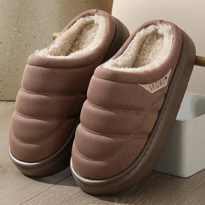 Barbara – Cozy Vegan Suede Indoor Slippers