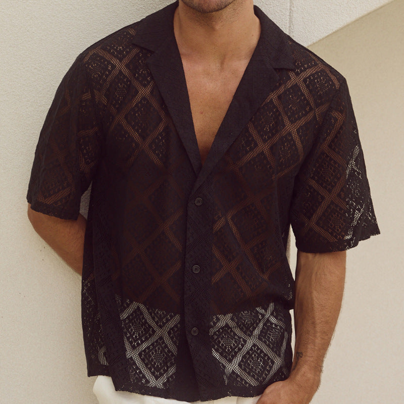 Paul – Men's Breathable Short-Sleeve Casual Shirt