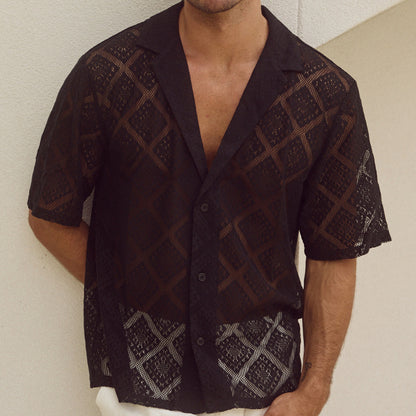 Paul – Men's Breathable Short-Sleeve Casual Shirt