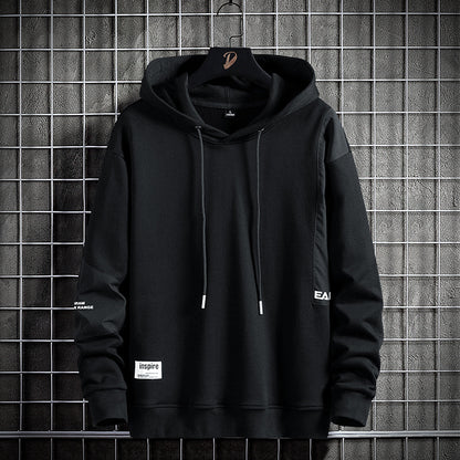 Jerry – Hooded Men's Sweatshirt in Plus Sizes