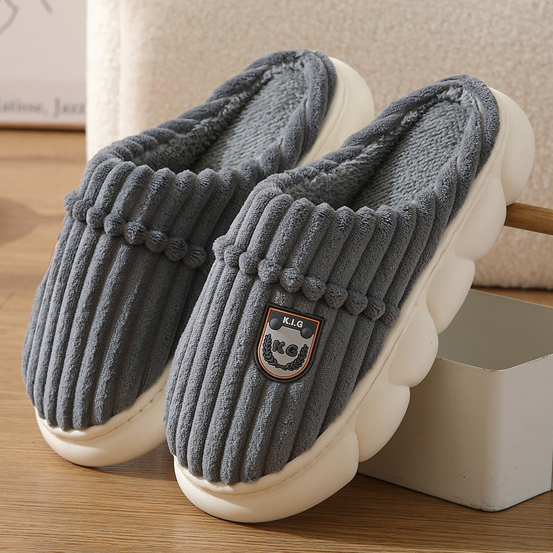Rachael – Cozy Corduroy Vegan Slippers