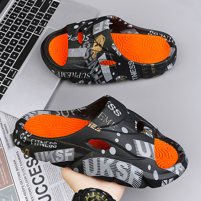 Ray – Men's Stylish Beach Platform Slippers