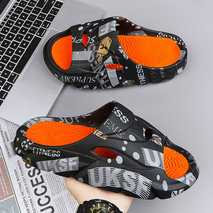 Ray – Men's Stylish Beach Platform Slippers