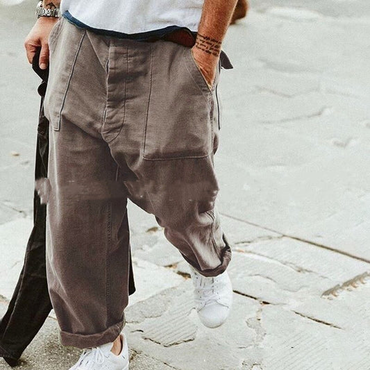 Robert – Loose Retro Casual Hobo Pants