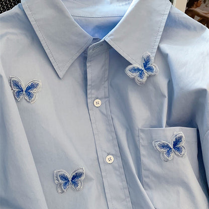 Laura – Women's Fashion Polo with Embroidered Bow