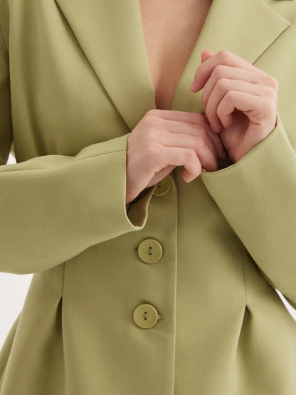 Zoe – Elegant High-Waisted Suit Set