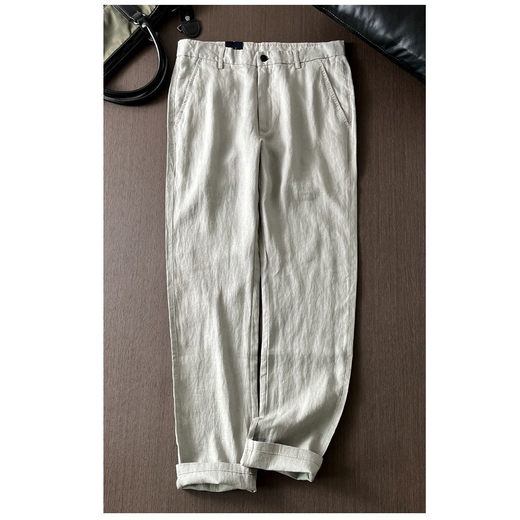 Gabriel – Men's Linen Casual Pants