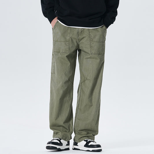 Roger – Loose Casual Cargo Pants with Multi-Pockets