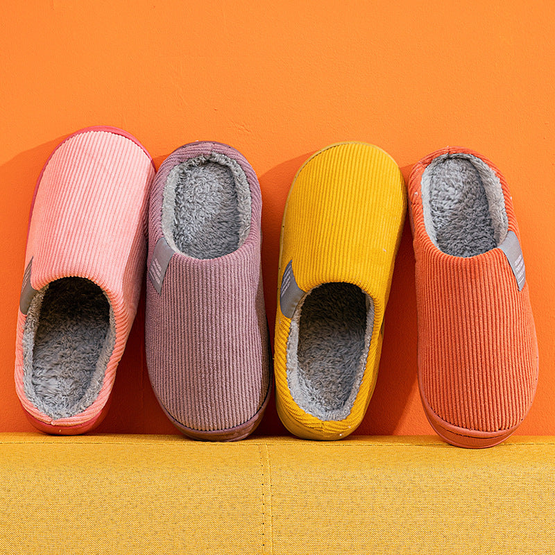 Alison – Cozy Vegan Leather Indoor Slippers