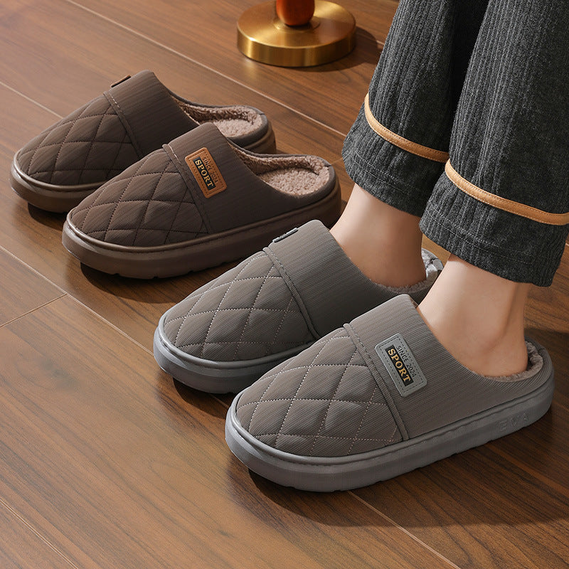 Keith – Winter Warm Plush Indoor Slippers