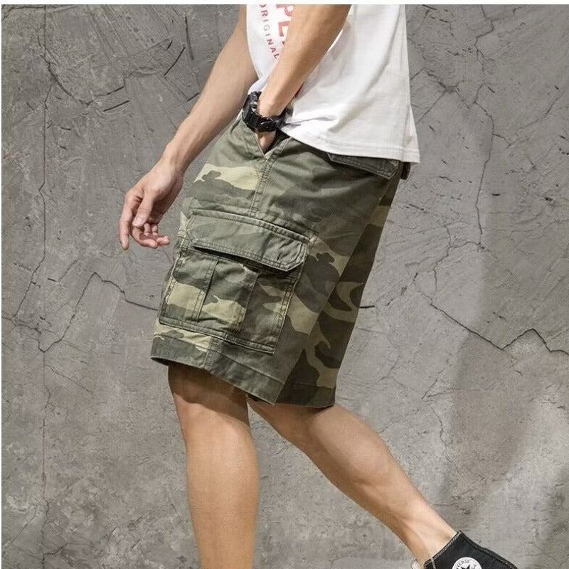 Jacob – Casual Camouflage Workwear Shorts