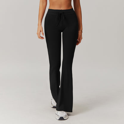 Sara – High Waist Yoga Bell-Bottom Pants
