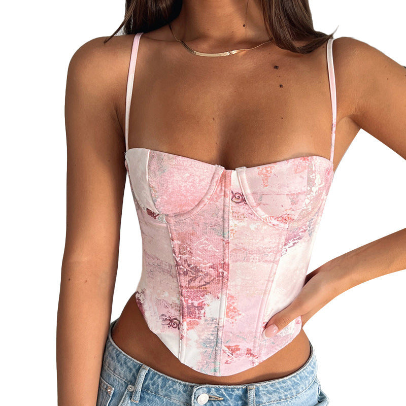 Francesca – Sexy Floral Print Sling