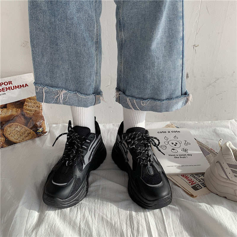 Harriet – Reflective Platform Sneakers