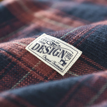 Kris – Casual Plaid Long-Sleeved Shirt