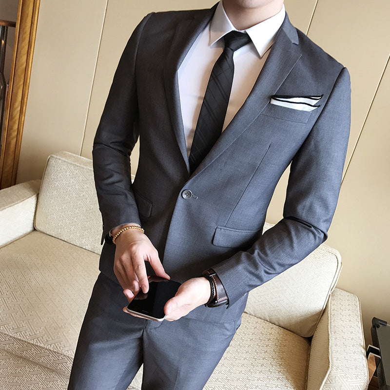 David – One-Button Two-Piece Suit