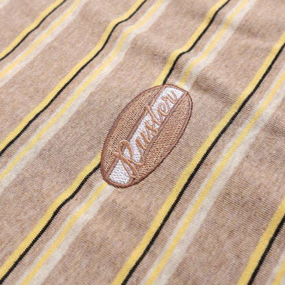 Ray – Vintage Stripe Short-sleeved Polo Shirt