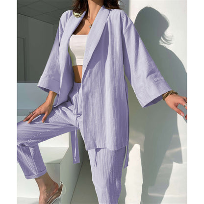 Abigail – Loose-Fitting Commuter Pantsuit