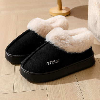Shannon – Cozy Vegan Suede Snow Boots