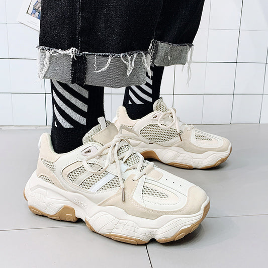 Clive – Men's Mesh Sneakers with Premium Vegan Leather