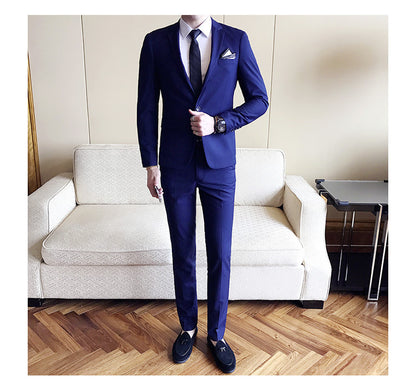David – One-Button Two-Piece Suit