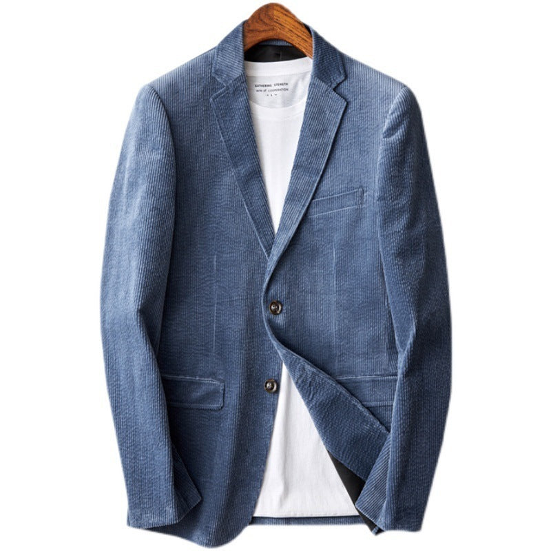 Marc – Slim Corduroy Suit for Autumn