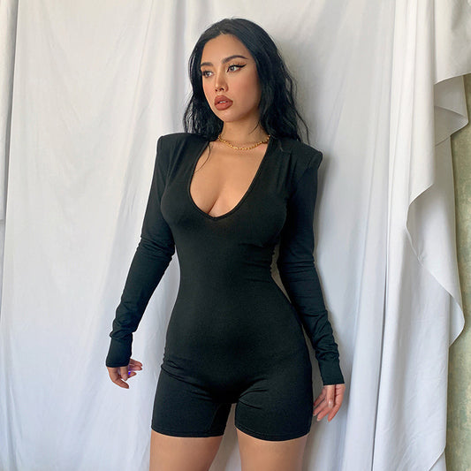 Jean – V-Neck Slim Fit Leggings